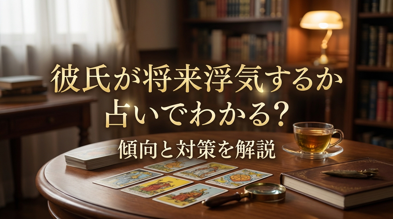 彼氏が将来浮気するか占いでわかる?傾向と対策を解説