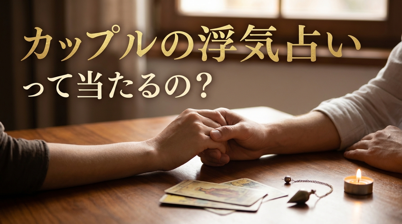 カップルの浮気占いって当たるの?