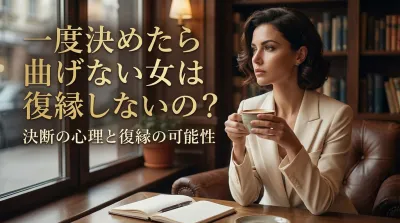 一度決めたら曲げない女とは復縁できないの？決断の心理と復縁の可能性