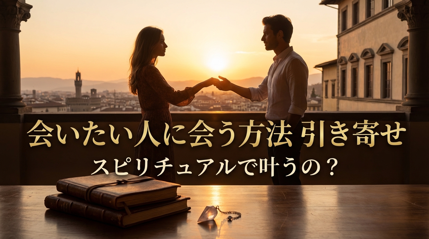 会いたい人に会う方法 引き寄せ スピリチュアルで叶うの?