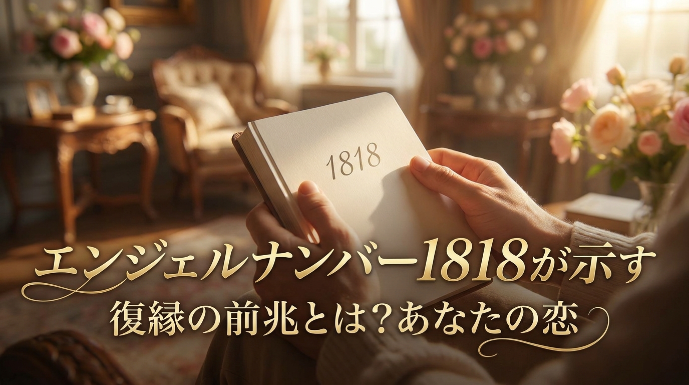 エンジェルナンバー1818が示す復縁の前兆とは?あなたの恋の意味を徹底解説!