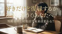 好きだけど復縁するか迷うあなたへ。判断基準と対処法で未来は変わる？