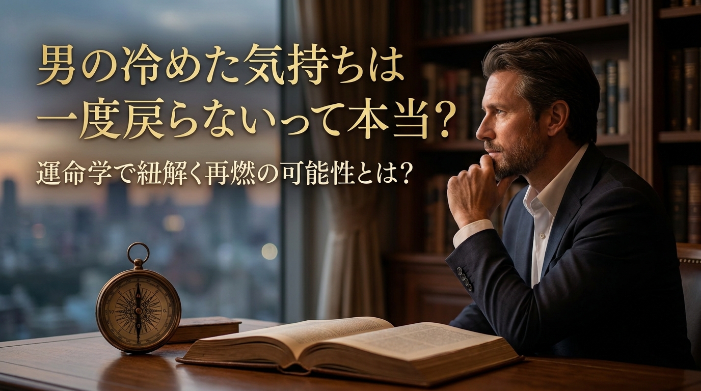男の冷めた気持ちは一度戻らないって本当？運命学で紐解く再燃の可能性とは？
