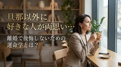 旦那以外に好きな人できて両思い…離婚は正解？後悔しない選び方
