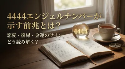 4444エンジェルナンバーが示す前兆とは？恋愛・復縁・金運のサイン、どう読み解く？