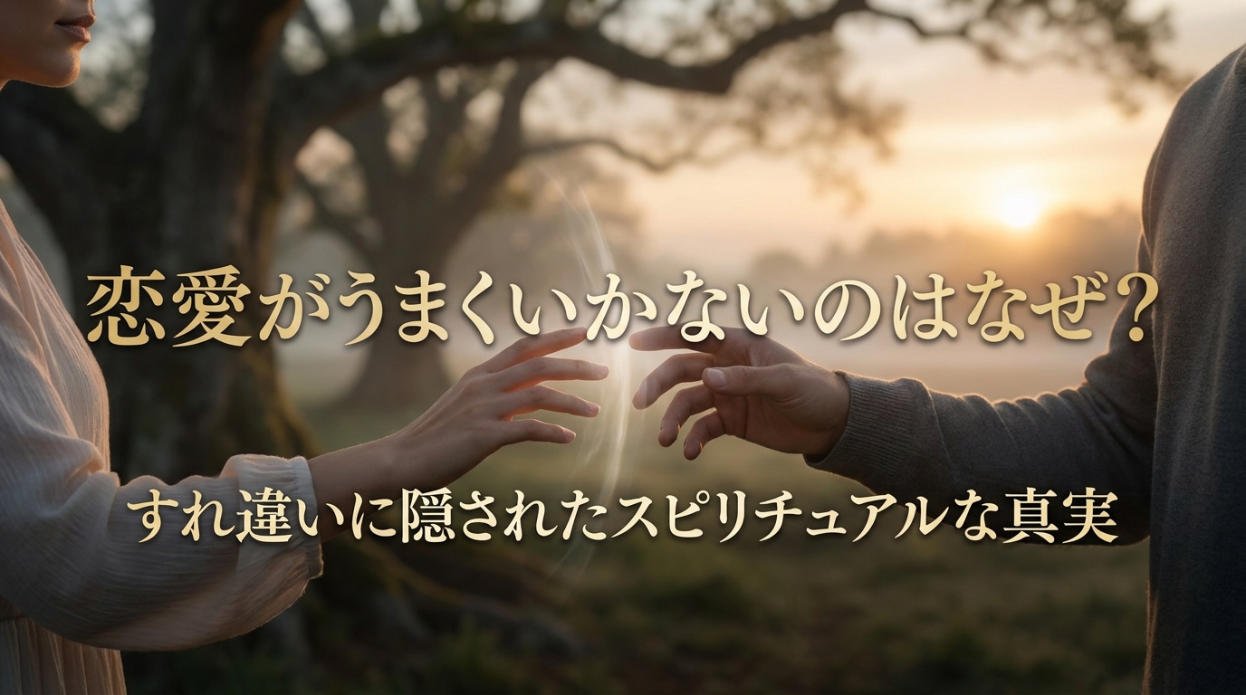 恋愛がうまくいかないのはなぜ？すれ違いに隠されたスピリチュアルな真実