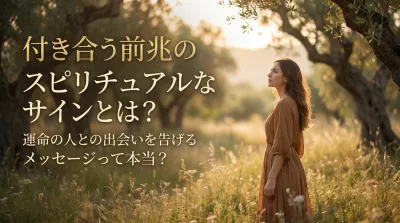 付き合う前兆のスピリチュアルなサインとは？運命の人との出会いを告げるメッセージも