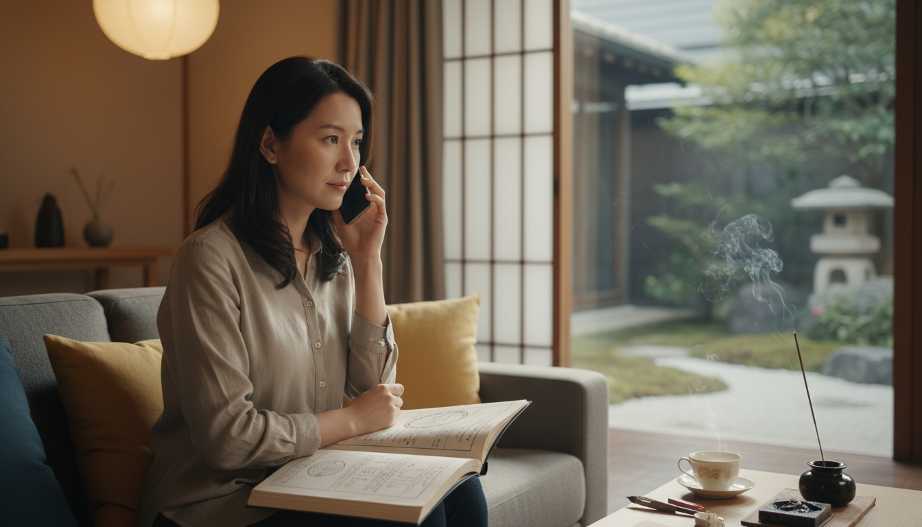 自宅にいながら本格的な運命鑑定ができる