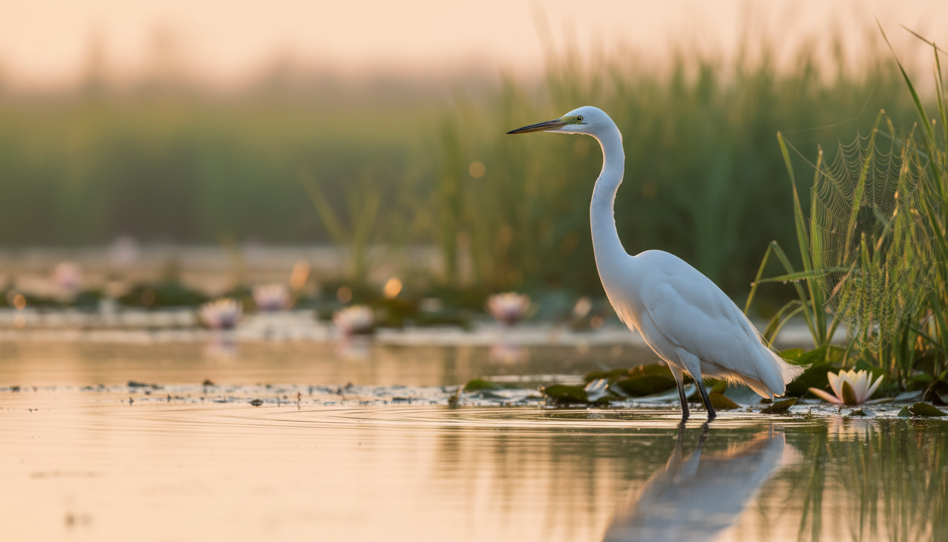 白鷺との遭遇は全体的な運気上昇と愛が深まるサイン