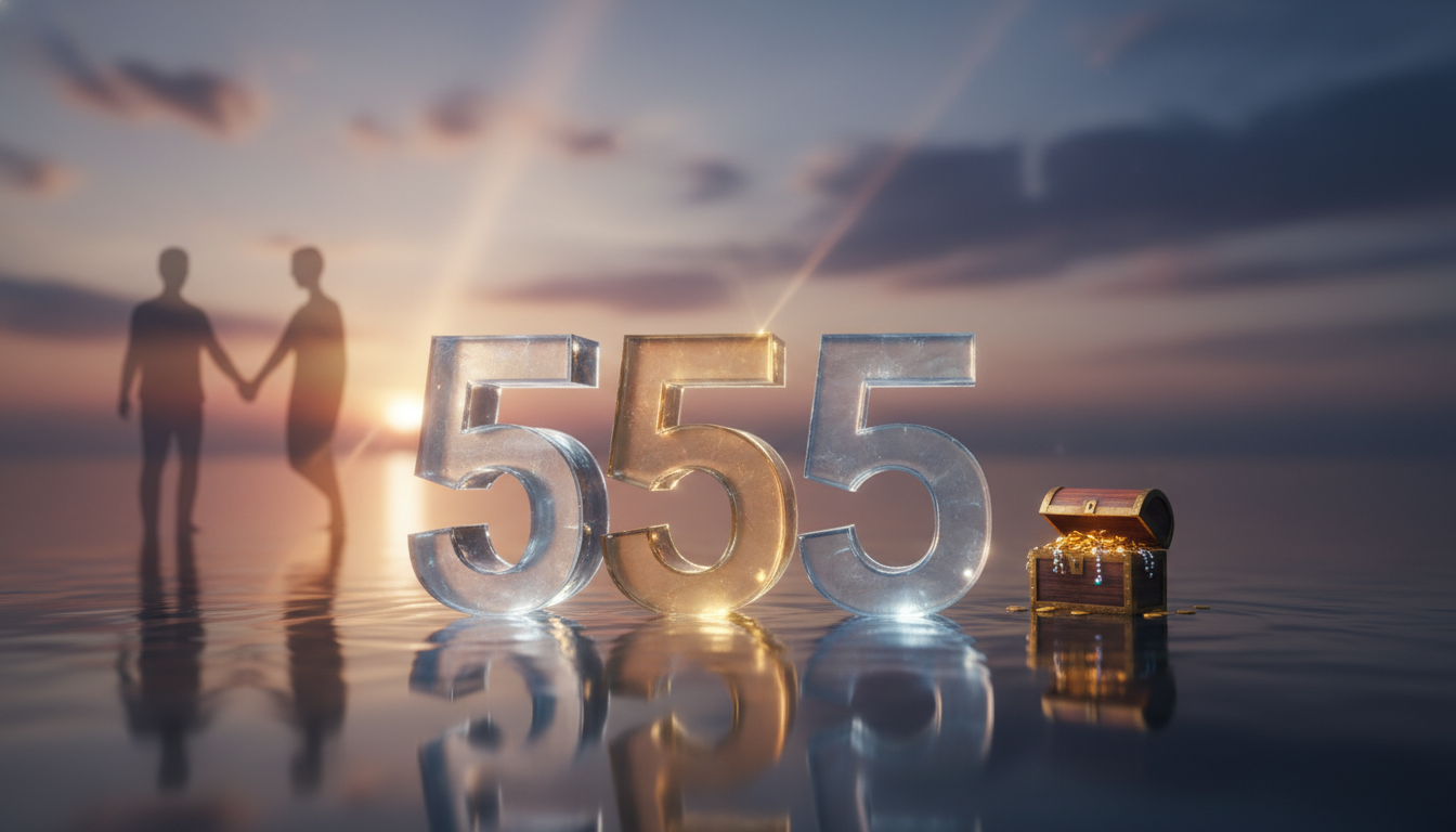 エンジェルナンバー555は人生の大きな転換期を告げるサイン